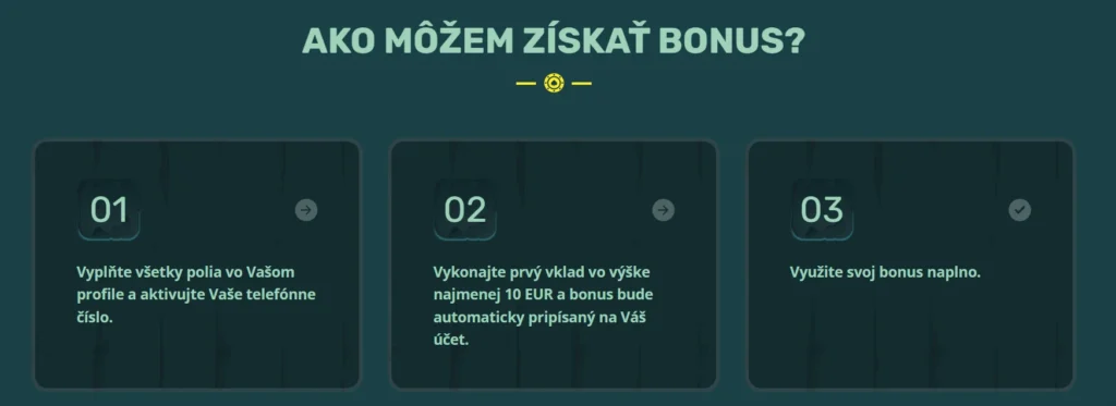 Ako zísakť uvítací balíček 22Bet