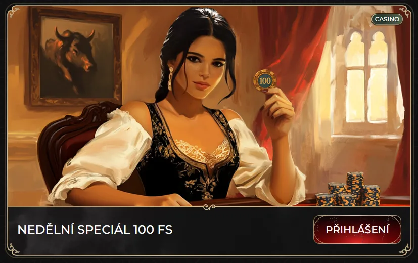 Casina Casino bonus 100 free spinov