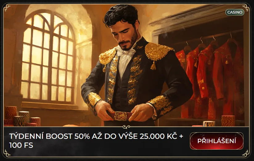 Casina Casino týždenný boost