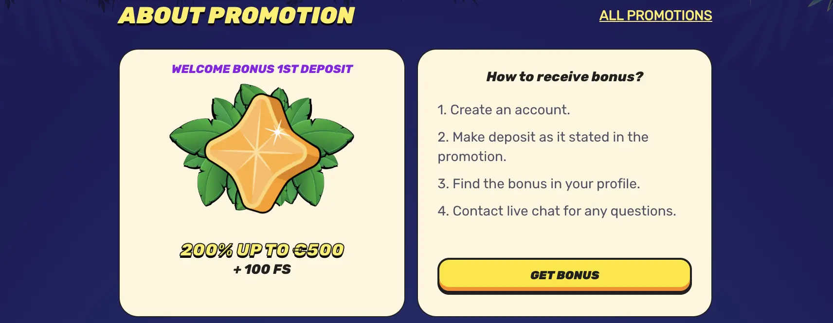 Gamblezen uvítací bonus na prvý vklad