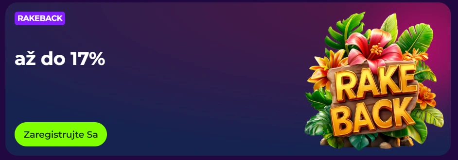 Gambloria Casino rakeback bonus