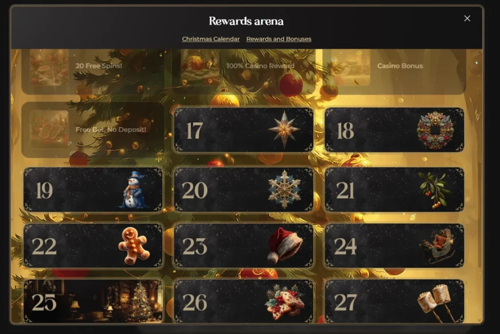 Vianočné mystery odmeny adventný kalendár