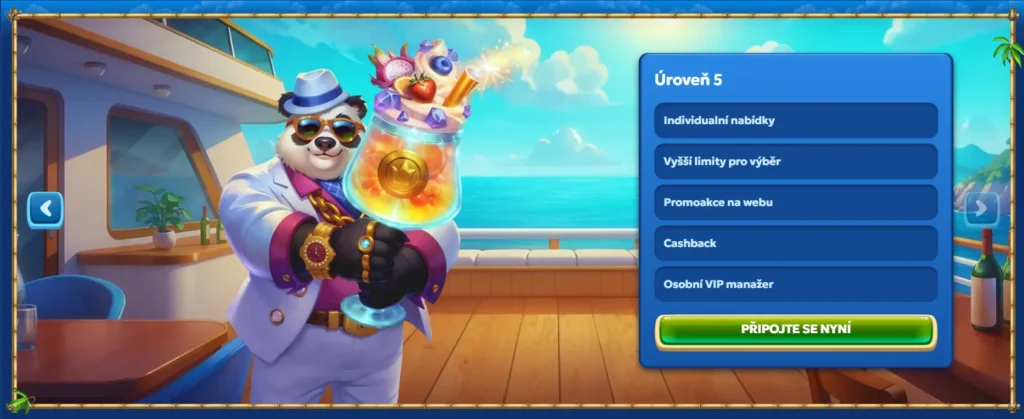 Pandido Casino VIP program