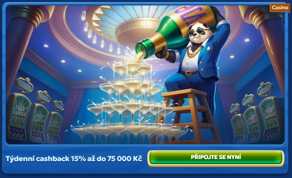 Pandido Casino VIP cashback bonus
