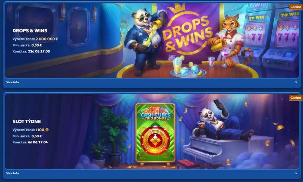 Pandido Casino turnaje