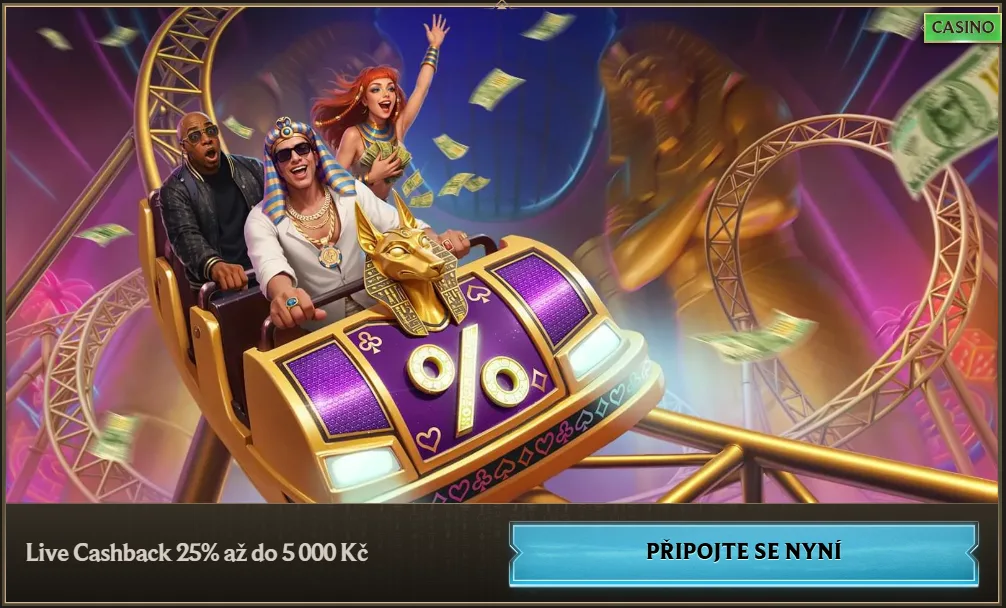 Realz Casino live casino cashback bonus