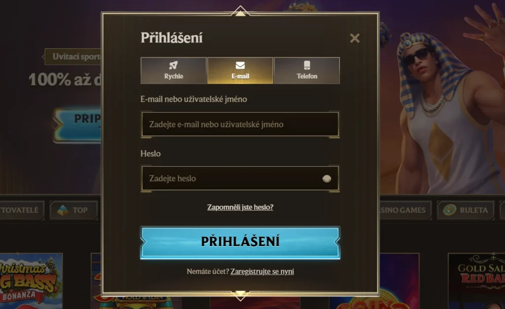 Realz Casino prihlásenie