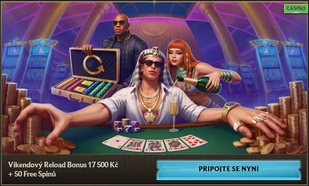 Realz Casino víkendový reload bonus