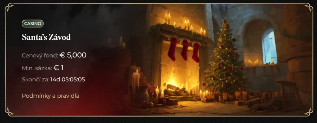 Vianočné mystery odmeny turnaj