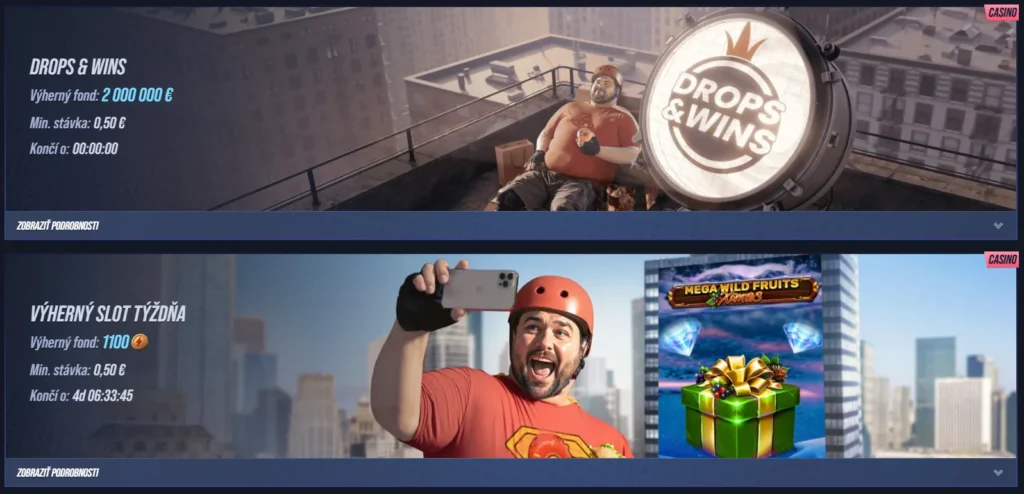 VegasHero Casino turnaje