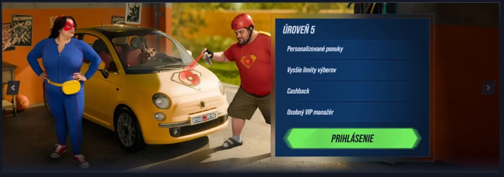 VegasHero Casino VIP program