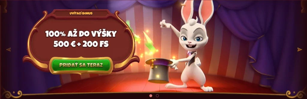 Magius Casino uvítací bonus záver