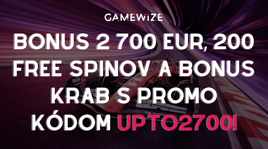QuickWin Casino promo kód UPTO2700 popis bonusu