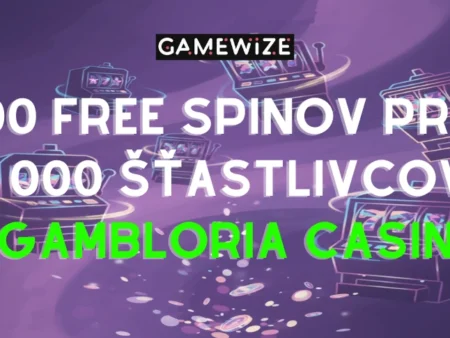 🔓Odomknite jedinečný Gambloria Casino promo kód: Prvých 3 000 hráčov získa až 100 free spinov!