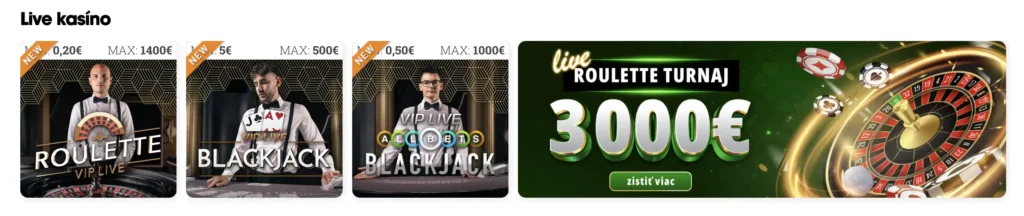 MONACObet live casino