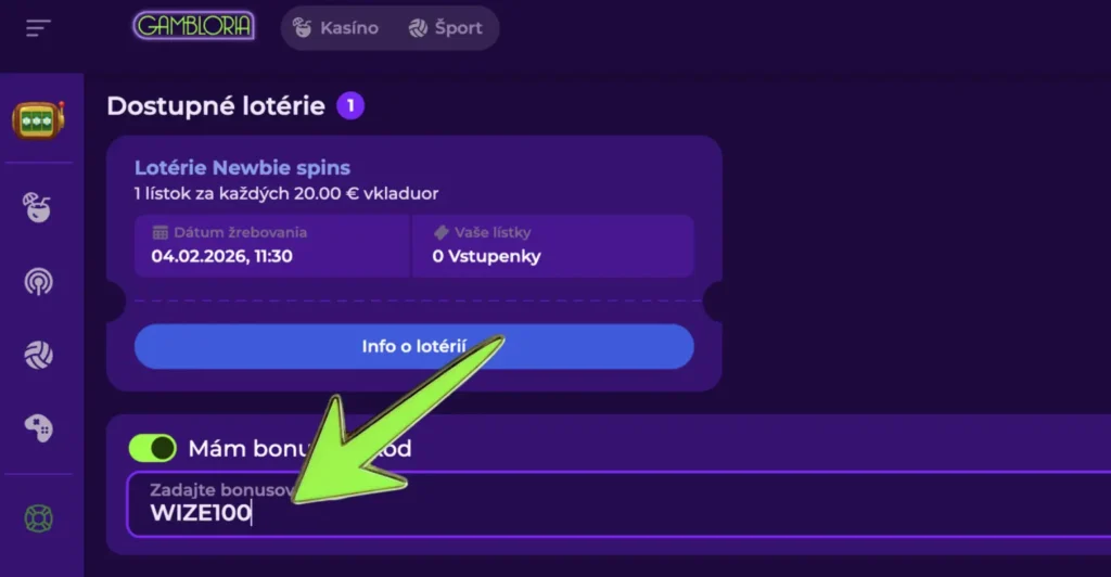 Ako si promokód aktivovať?