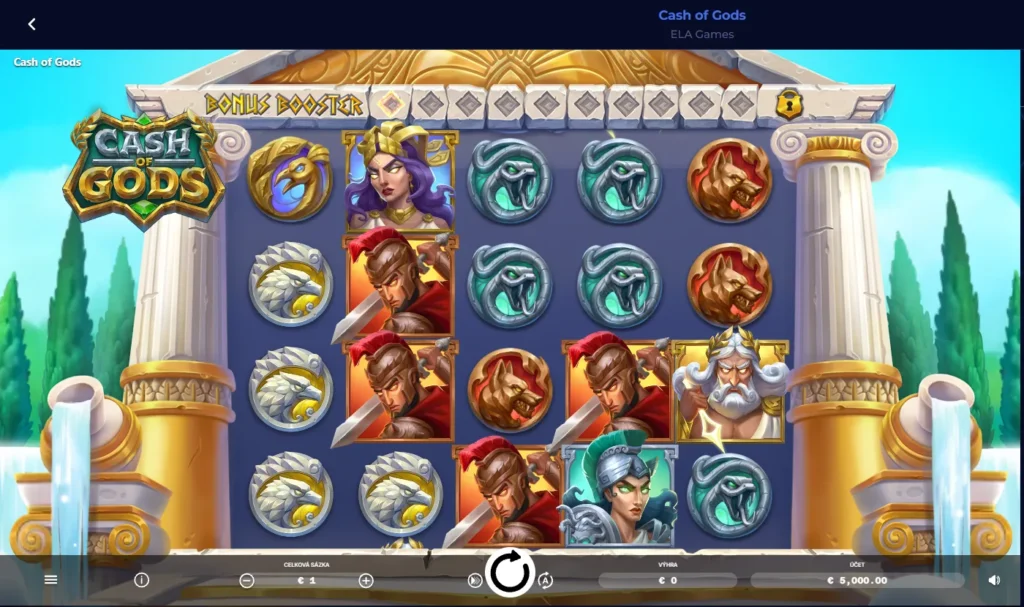 ViperWin free spiny bez vkladu na hru Cash of Gods