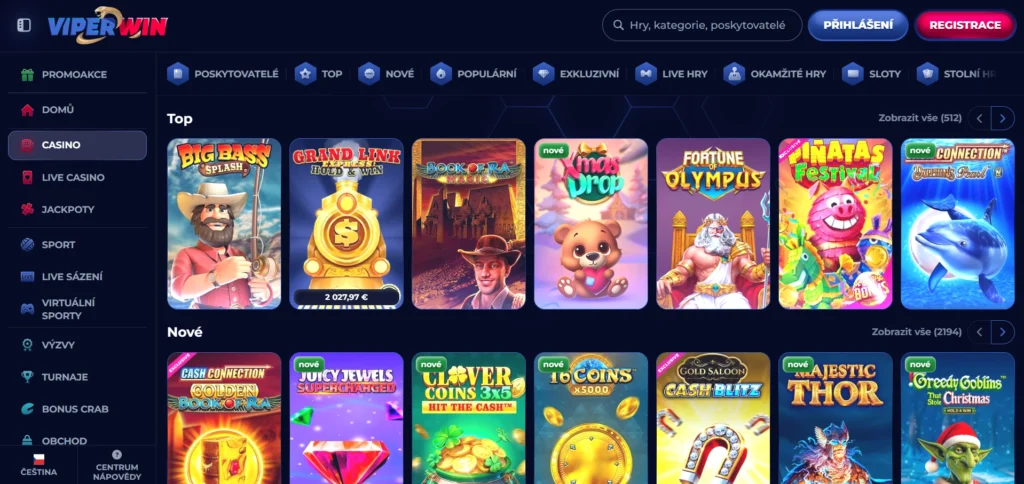 Ponuka hier vo ViperWin Casino s kódom 500BONUS