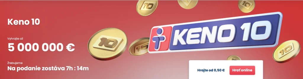 Čo je Keno 10?