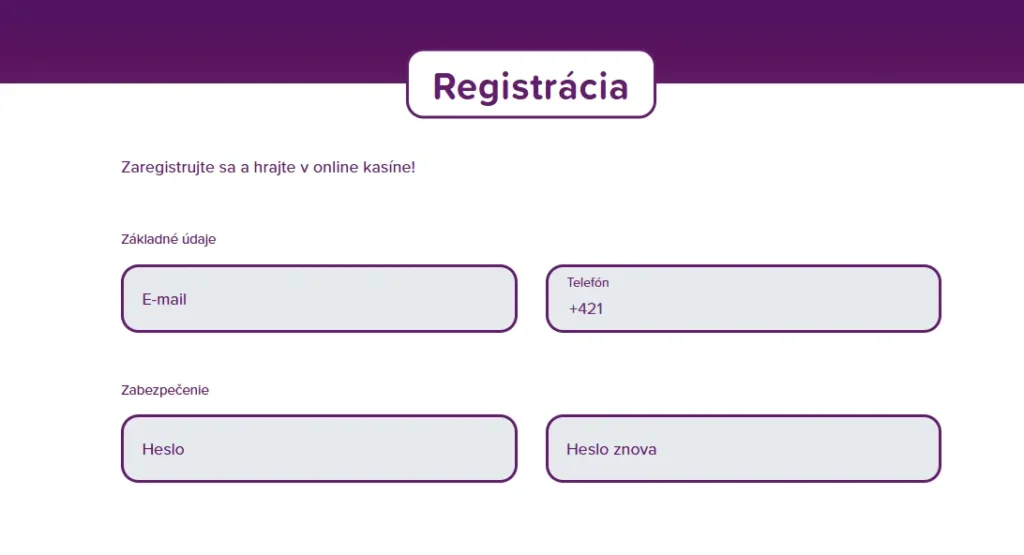 Rebuy Stars Casino registrácia