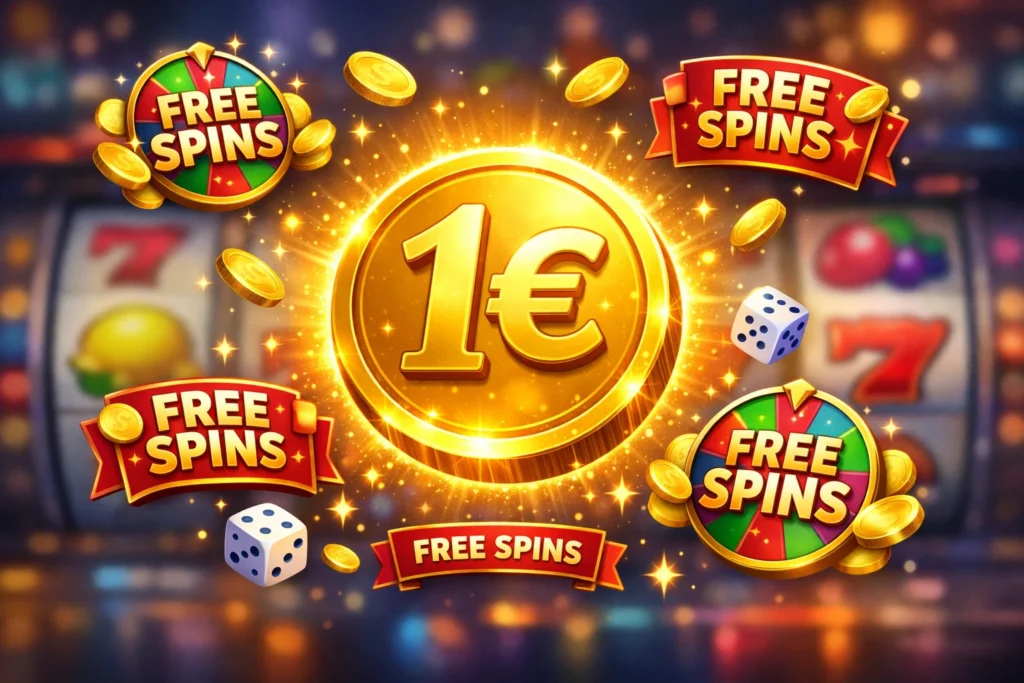 1€ Vkladové Online Kasína free spiny