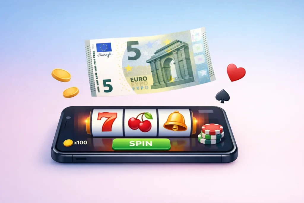 Čo sú kasína s minimálnym vkladom 5 EUR? 