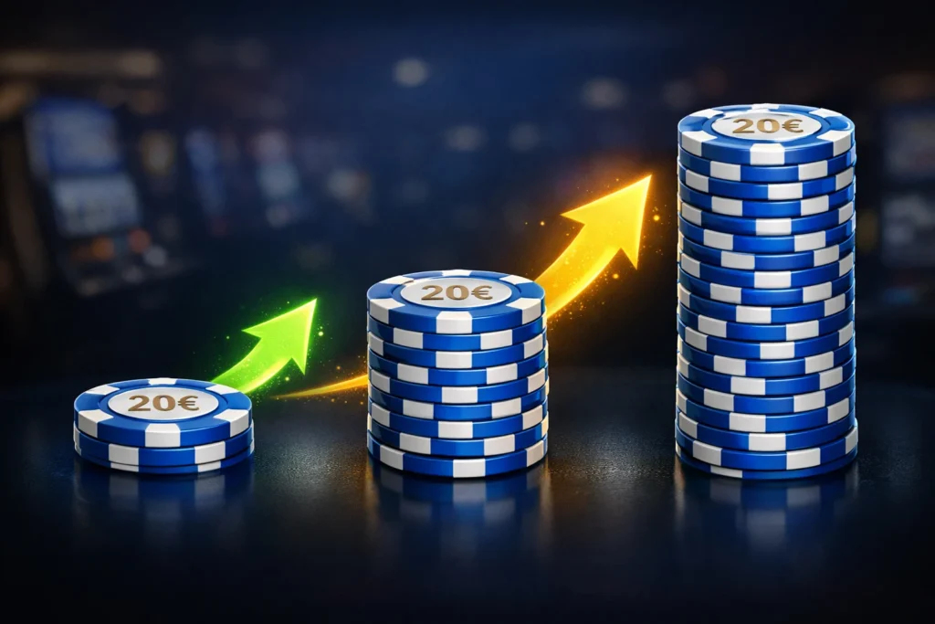 gamewize stratégia pre kasína s minimálnym vkladom 20 EUR