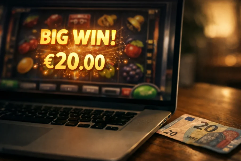 Čo sú kasína s minimálnym vkladom 20 EUR?