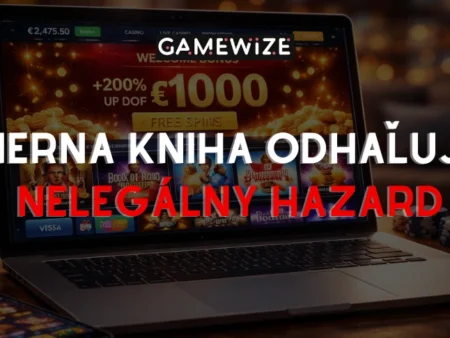 Keď hazard unikne spod kontroly: Čierna kniha odhaľuje realitu nelegálnych hazardných webov