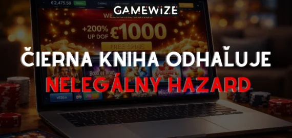 Keď hazard unikne spod kontroly: Čierna kniha odhaľuje realitu nelegálnych hazardných webov