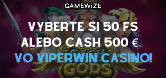 💝 ViperWin Casino promo kód: 50 free spinov bez vkladu a vstupný bonus až 500 € + 150 FS