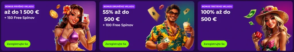 gambloria casino bonus pre nových hráčov