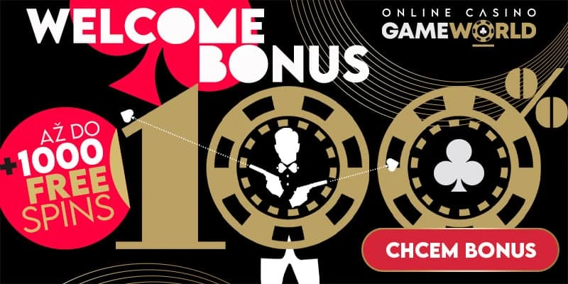 GameWorldBet vstupný bonus