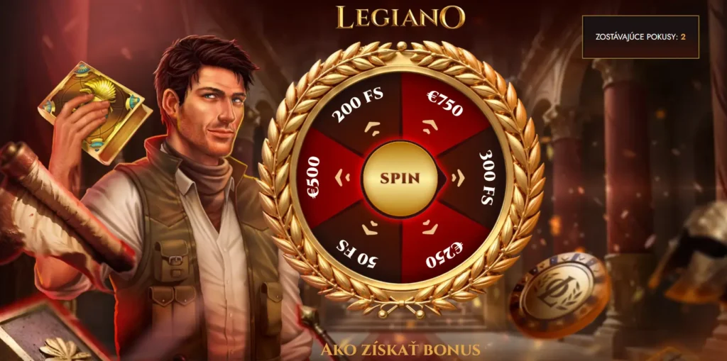 legiano casino koleso stastia