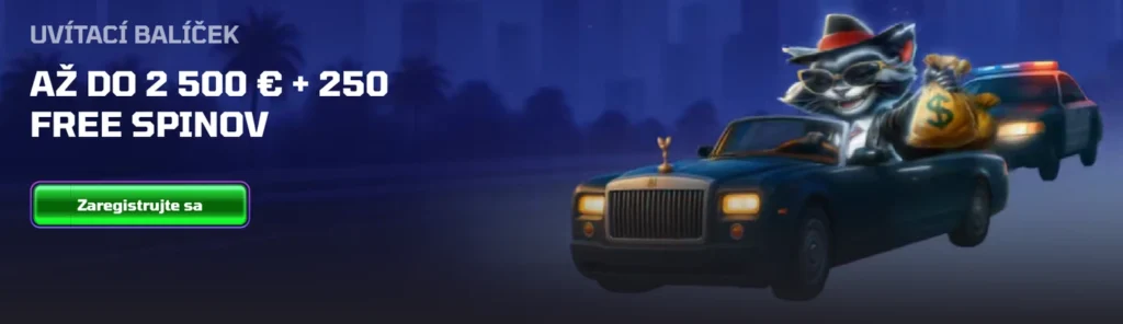 uvítací balíček v luckycapone casino