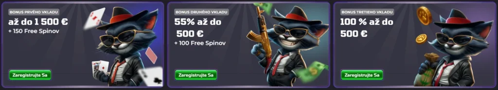vstupný bonus v kasíne luckycapone