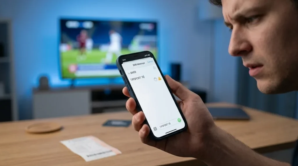 Najčastejšie chyby pri Tipsport SMS vklad