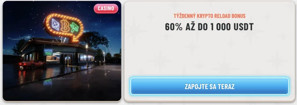 Krypto reload bonus