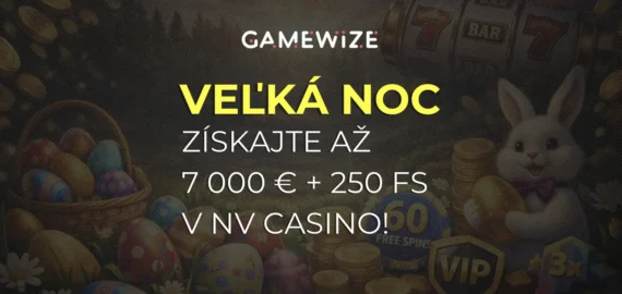 🐣 NV Casino veľkonočná akcia: Každý deň nový bonus → spolu až 7 000 € + 250 free spinov