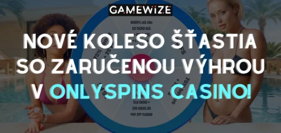 OnlySpins Casino koleso šťastia: Zaručená výhra čaká na vás. Stačí roztočiť kolesom!💰