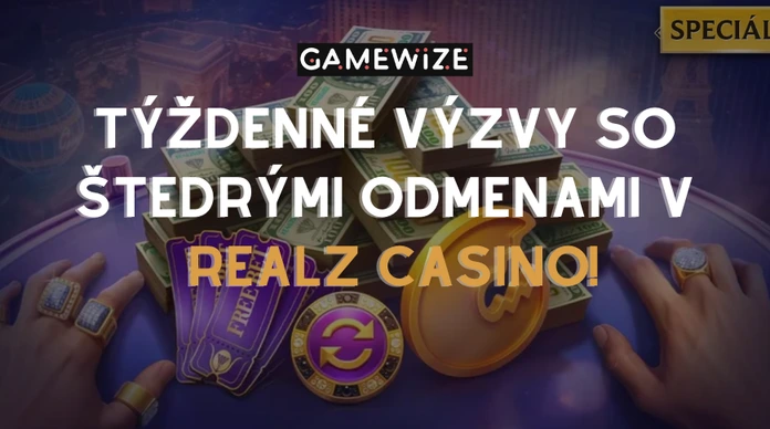 Realz Casino týždenné výzvy