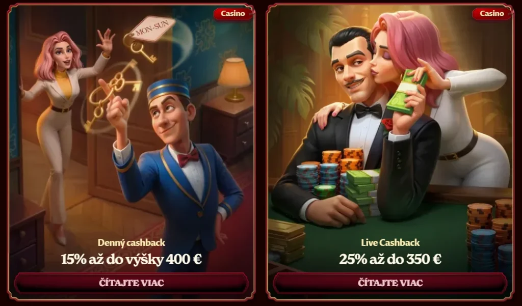 Casoola Casino týždenný a live casino cashback
