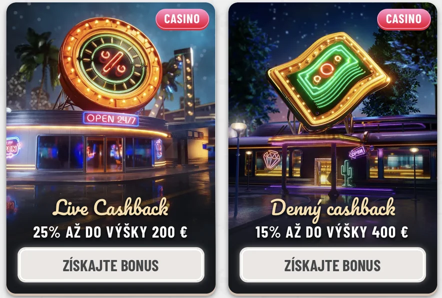 denný cashback a live cashback wyns casino