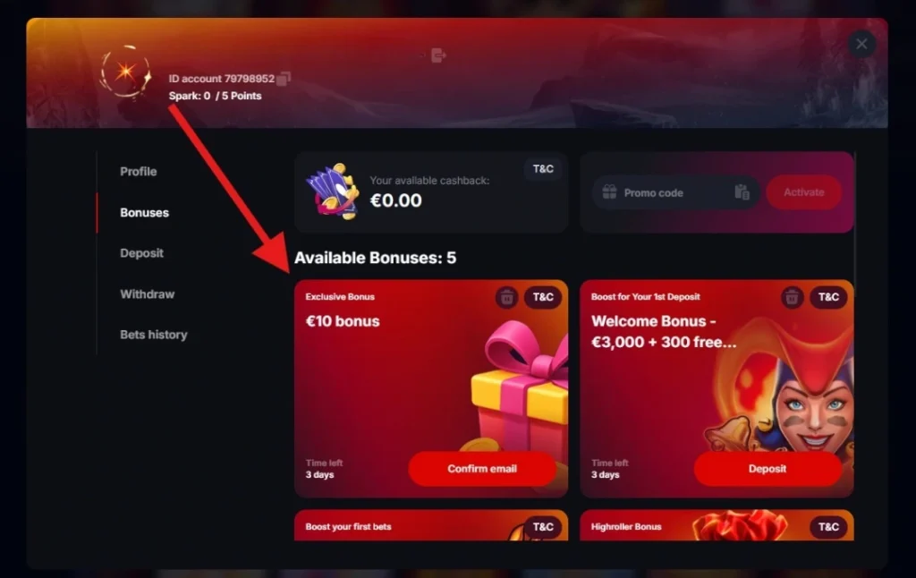 YEPWIZE10 bonus 10 EUR