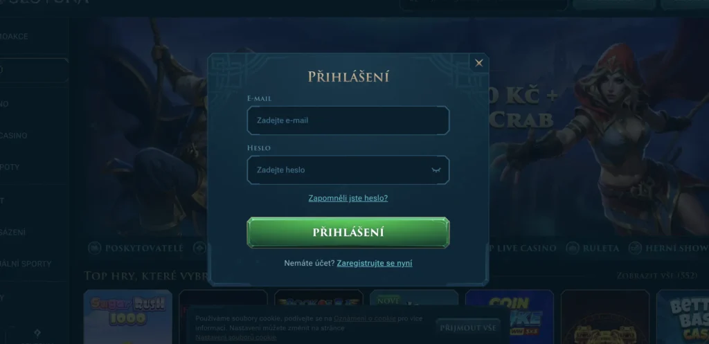Slotuna Casino prihlásenie