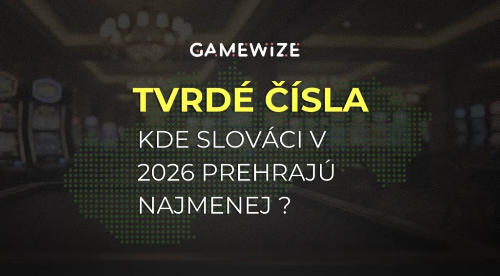 tvrdé čísla - kde slováci prehraú najmenej? Kamenná herňa vs online casino