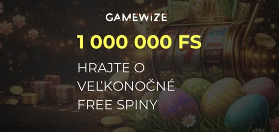 Veľkonočné free spiny dnes: Tieto online casina rozdajú hráčom až 1 000 000 voľných otočení