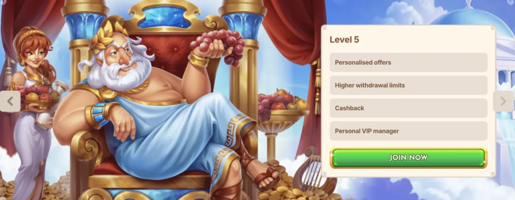 BetHall Casino VIP program