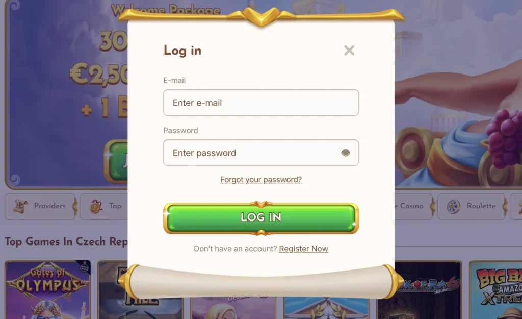 BetHall online casino prihlásenie