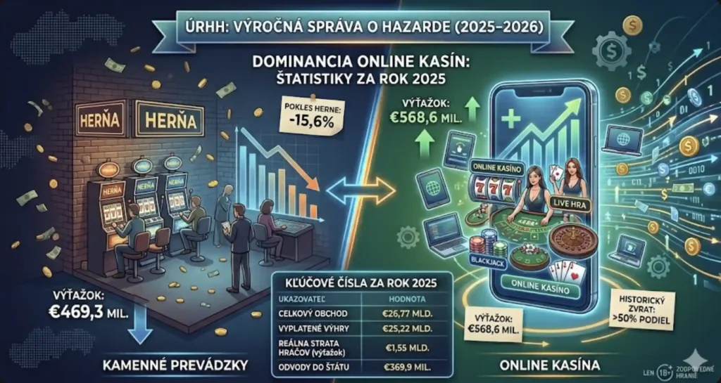 Slováci v roku 2025 vsadili takmer 27 miliárd eur